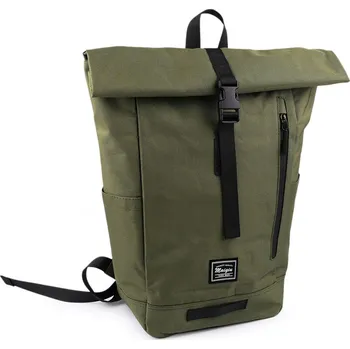 Městský batoh Batoh rolovací 40x45 cm, střední, 4 zelená khaki