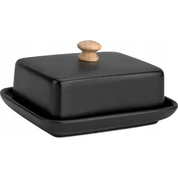 Máslenka Máslenka Ravi porcelánová černá