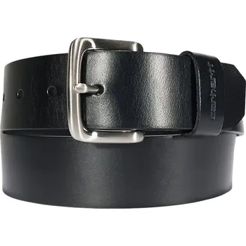 Opasek CARHARTT LEATHER CLASSIC BUCKLE BELT BLACK Velikost: 36