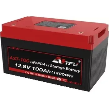 solární baterie Baterie LiFePO4 SOLARFAM AST-100 12,8V 100Ah s výhřevem Bluetooth