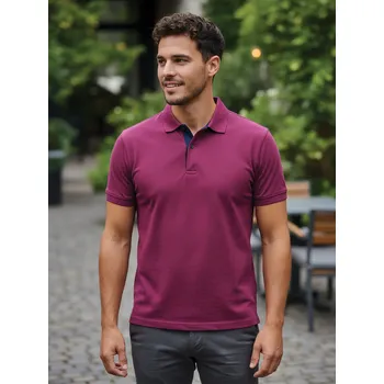 Pánské tričko Pánské POLO triko VSB VUGO ve švestkové barvě, VELIKOST 3XL