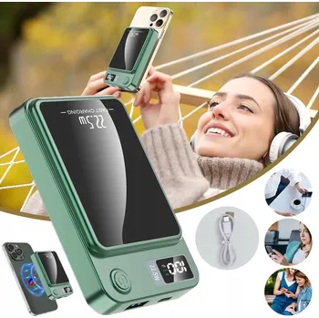 Powerbanka POWERBANK 10000MAH RYCHLÁ PŘENOSNÁ NABÍJEČKA S LED DISPLEJEM