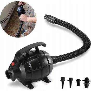 IP kamera SILNÁ ELEKTRICKÁ PUMPA 600W NA MATRACE, AIRTRACK, SUP, KAJAK + 4 TRYSKY