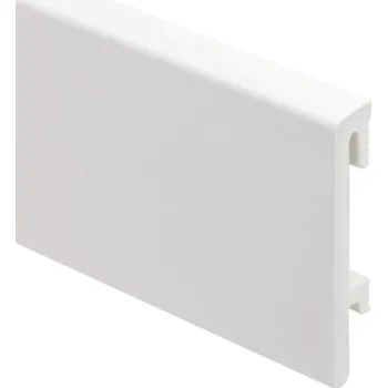 soklová lišta SALAG Soklová lišta BRAVO Bílá 201 60 mm 2,4 m