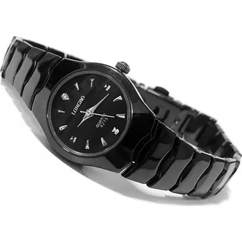 Hodinky Dámské hodinky LONGBO analogové s černým náramkem
