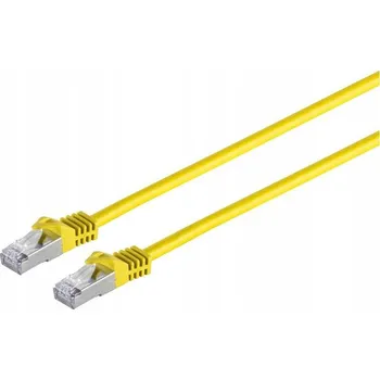Síťový kabel Patchcord Microconnect S/FTP (S-STP) 7 RJ45 / RJ45 15 m žlutý