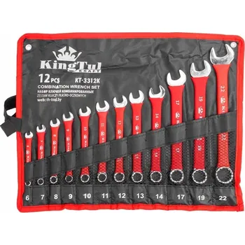 Klíč Sada očkoplochých klíčů plachta 6-22 mm 12 ks KingTul