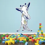 Sablio Samolepka na zeď: Žirafa 2 - 69x120 cm