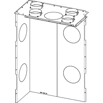 Příslušenství pro ohřívač vody KONVEKČNÍ OPLÁŠTĚNÍ pro krbové vložky IMPRESSION R/L 2g L 71.60.34.21