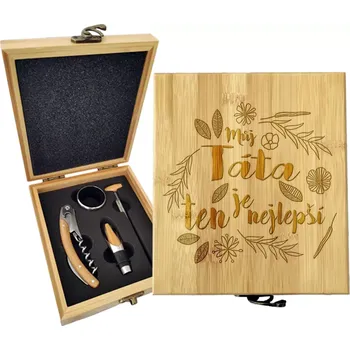 Víno Sablio Dárková sada na víno Můj táta je ten nejlepší: 147×168×49 mm