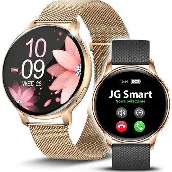 Hodinky Chytré Hodinky JG Smart Chytré Hodinky JG Smart v11 Amoled zlaté