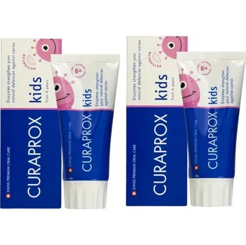 zubní pasta Curaprox kids, zubní pasta pro děti od 6 let, meloun, 60 ml, 1450 ppm F