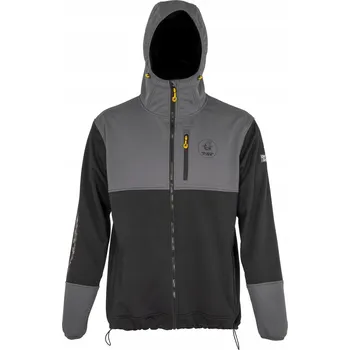 Moto bunda Bunda Black Cat Shield Wind Blocker vel. XL šedá