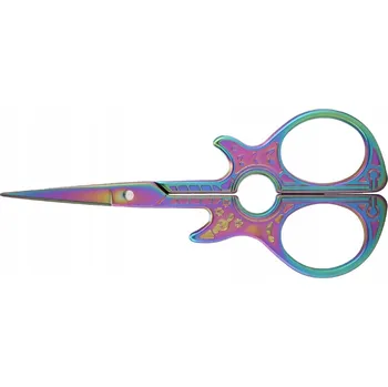 Módní nůžky ve tvaru kytary, starožitné krejčovské nůžky, umělecké nůžky, komoda GH