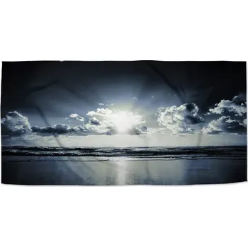 Osuška Sablio Ručník Pohled na moře - 50x100 cm