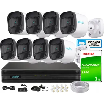 Bezpečnostní kamera Monitorovací sada Hikvision IPC-B124-APF28-KIT8