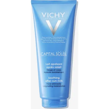 Přípravek na opalování Vichy, Capital Soleil, zklidňující mléko po opalování pro citlivou pokožku, 100 ml