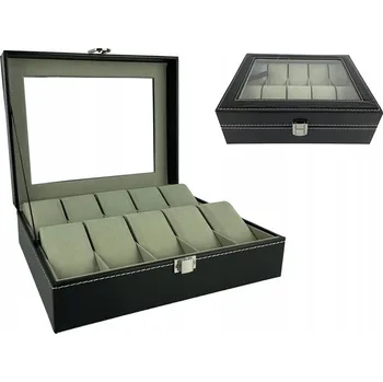 Šperkovnice Max-Land SU40033 černá Šperkovnice na bižuterii na hodinky