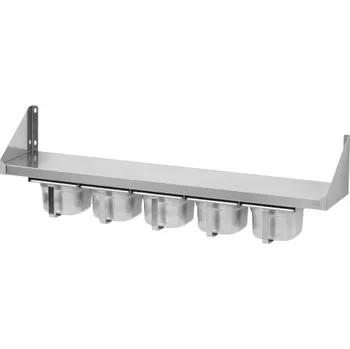 Police s kořenkami 5x GN 1/6 | REDFOX - PNK 102x65