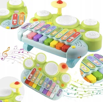 Hudební nástroj pro děti Xylofon Činely Bicí Pianko Pro Děti Hračka Vzdělávací Hudební