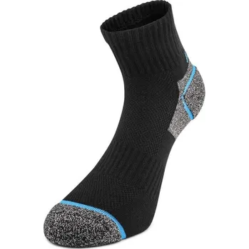 Pánské ponožky CXS Ponožky CoolTrail, černo-modré, 3 pack, vel. 44-47