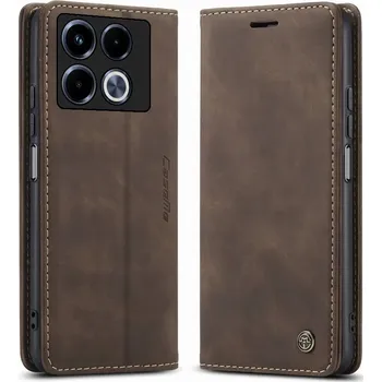 Pouzdro na mobilní telefon Flipové Pouzdro MBM pro Infinix NOTE 40 hnědé