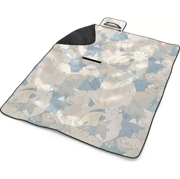 deka Sablio Plážová deka Listí: 200x140 cm