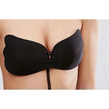 Podprsenka YOCLUB samodržící podprsenka černá velikost D