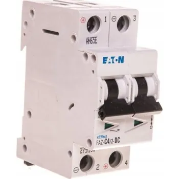 Jistič EATON 279136 Jistič 2P C 4A 15kA DC