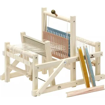 Dřevěná hračka Micki Leksaker Tkalcovský stav