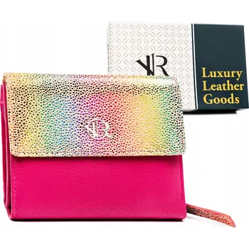 Peněženka Velká kožená peněženka Rovicky dámská prostorná z pravé kůže s RFID