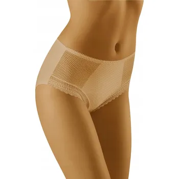 Dámské spodní prádlo Wol-Bar Kalhotky Roma Béžová XXL Béžová