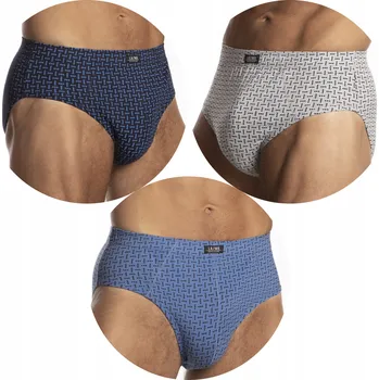 Slipy LAMA 110/17 pánské slipy přiléhavé slipy 100% BAVLNA 3 - 3XL