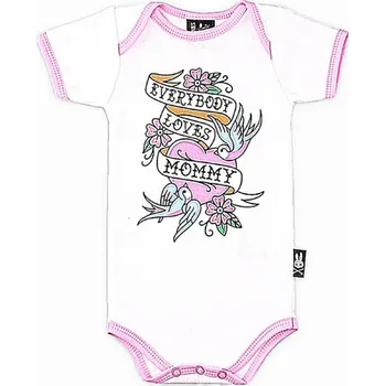 Kojenecký body Dětské Body Six Bunnies Everybody Loves Mommy