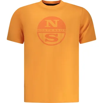 Pánské tričko Oranžové tričko s krátkým rukávem North Sails oranžová 3499817