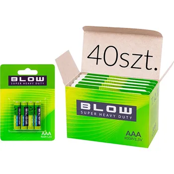 Článková baterie AAA baterie super heavy duty blistr 4ks