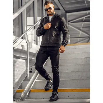 Černá pánská přechodová bunda Bolf EC955 - S