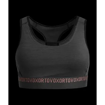 Pánské termoprádlo Ortovox 185 Rock'N'Wool Sport Top Women's Barva: Black Raven, Velikost: S