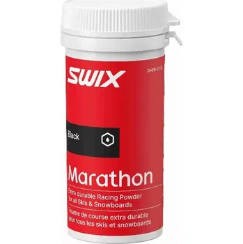 Lyžování Vosk Swix DHPB-25 marathon prášek černý 25g