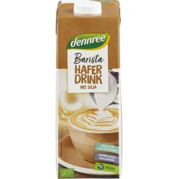 Nápoj Dennree Nápoj ovesný se sójou barista BIO 1 l