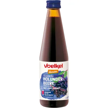 Baza černá šťáva 100% muttersaft 330ml BIO Voelkel