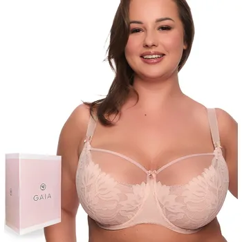 Podprsenka GAIA Keto 1134 Maxi Růžová podprsenka s polovyztuženou konstrukcí 75K