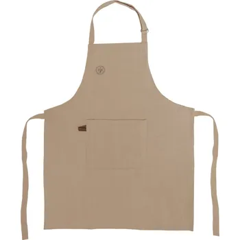 Kuchyňská zástěra ORION Bavněná kuchyňská zástěra My kitchen hnědá