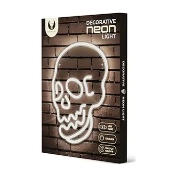 LED páska Neon PLEXI LED SKULL white FPNE07X Forever Light