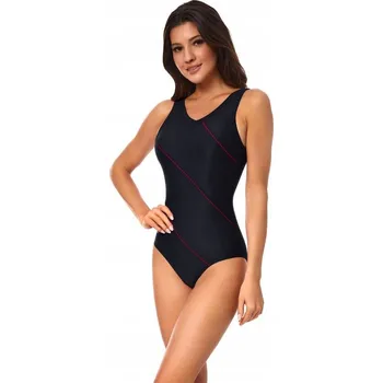 Dámské plavky Aqua Speed plavky jednodílné černé velikost 44