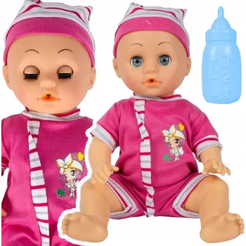 Panenka PANENKA MIMINKO INTERAKTIVNÍ VELKÁ mluví, SMEJE SE, PLÁČE, pije z lahvičky, ČŮRÁ