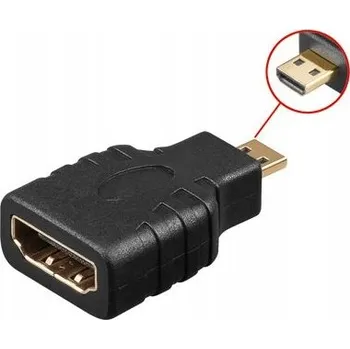 Video kabel HDMI zásuvka - micro HDMI konektor MicroConnect HDMI 19 - HDMI 19 D F-M Micro