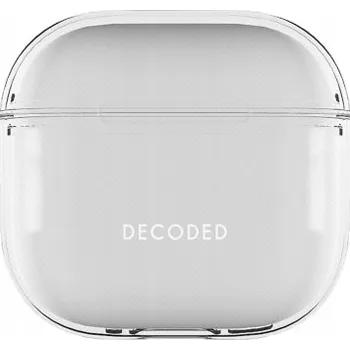 Příslušenství pro sluchátka DECODED SILIKONOVÉ POUZDRO AIRCASE (PRŮHLEDNÉ) - AIRPODS 4
