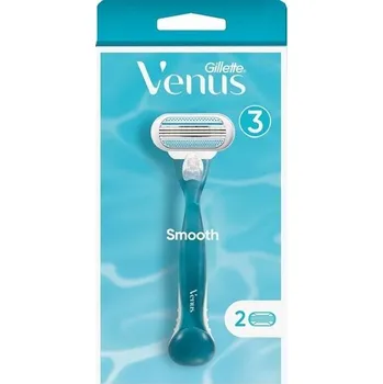 Gillette Venus Deluxe Smooth Sensitive RoseGold Holicí strojek 3 náhradní hlavice