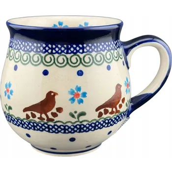 Hrnek Ceramika Bolesławiec keramický 350 ml